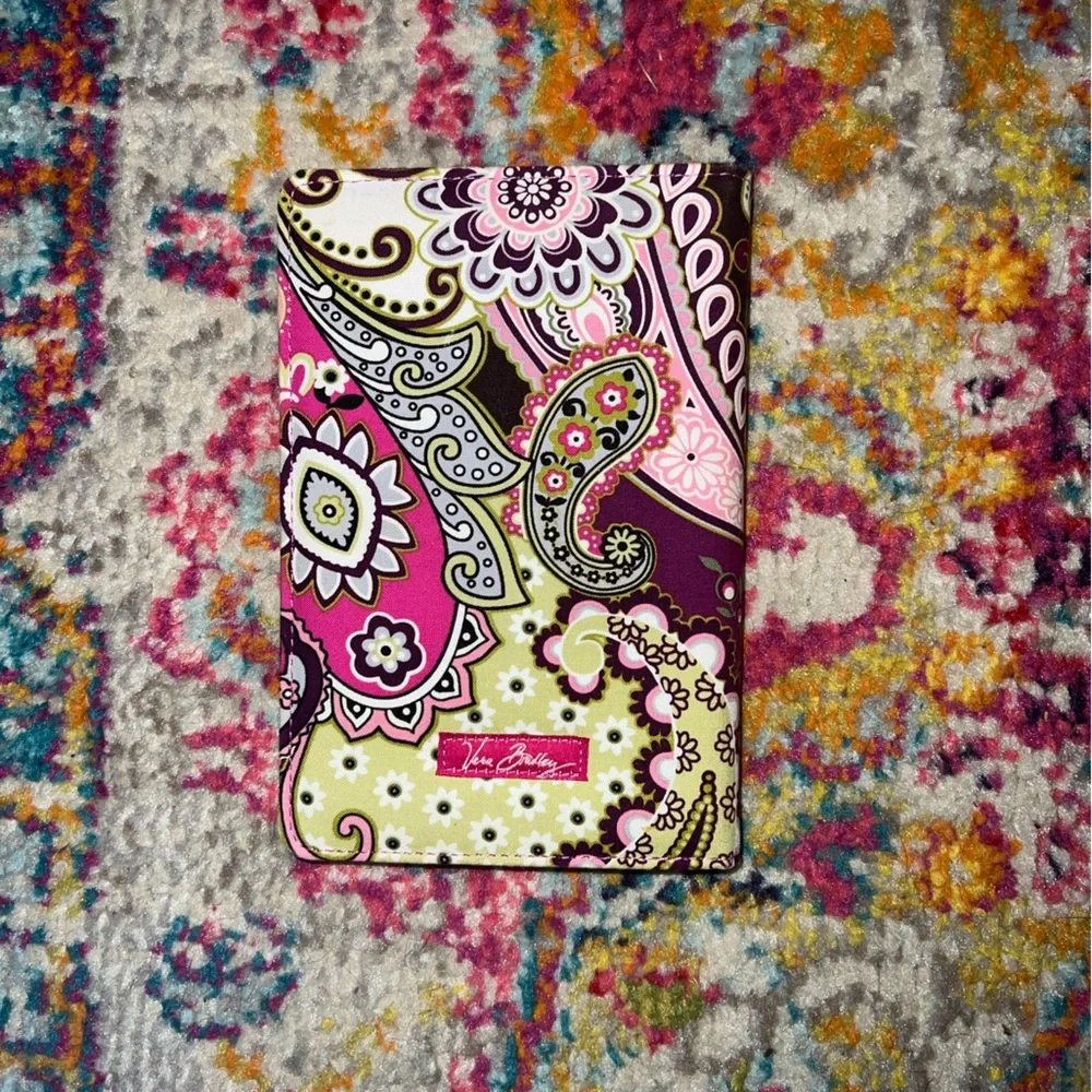 VERA BRADLEY Nook Case, pattern is “Very Berry Paisley”